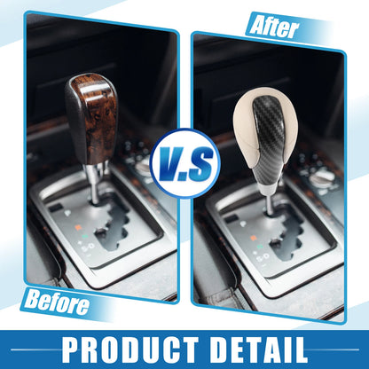 Gear Shift Knob for Lexus Toyota Beige Black