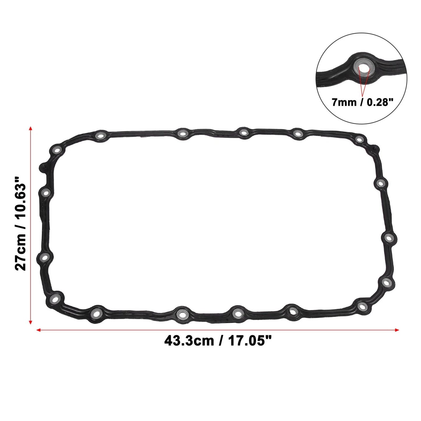 Transmission Filter & Oil Pan Gasket for BMW X3, 328i, 128i, 328xi (2004-2010)