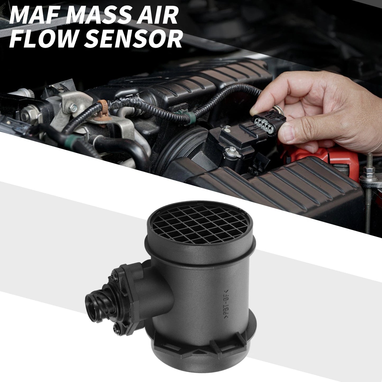 Mass Air Flow Sensor Assembly for Porsche 911 H6 3.6L SOHC