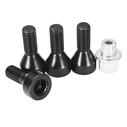 Wheel Lock Set  Lug Bolts for BMW 1 3 5 6 Series M3 M5 M6 Z3 (1998-2023)