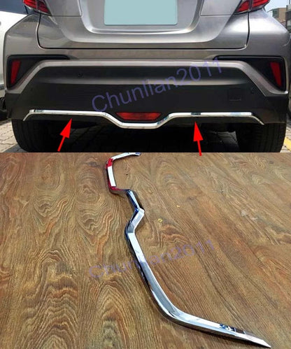 Rear Bumper Protector Cover Trim for Toyota C-HR (2016-2023)