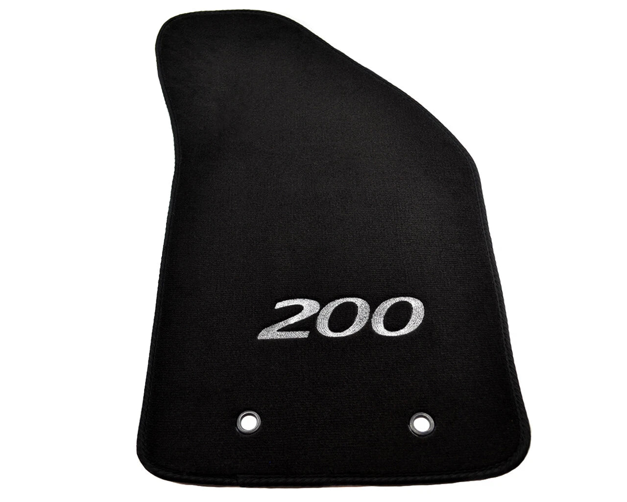 Floor Mats for Chrysler 200 Convertible Black Tailored Carpets (2010-2014)