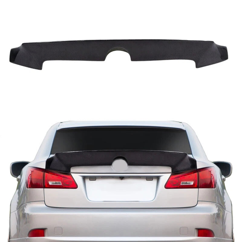 Carbon Fiber Rear Trunk Spoiler Wing for Lexus IS250 IS350 XE20 Sedan 2005-2013