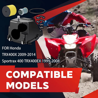 Air Box Case & Guide Kit for Honda Sportrax 400 TRX400EX 2x4 (1999-2008)