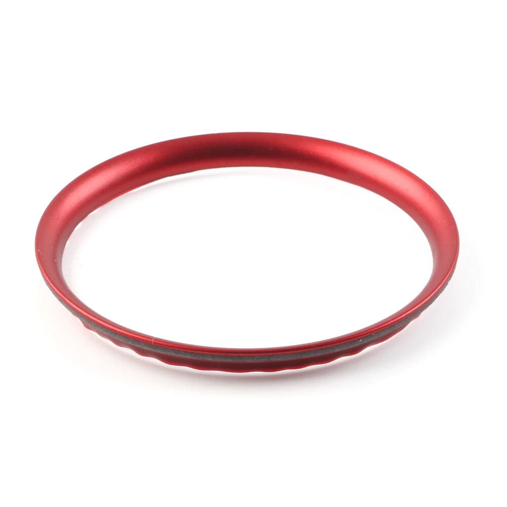 VW Passat B8 Interior Central Console Clock Frame Ring Trim Red (2016-2019)