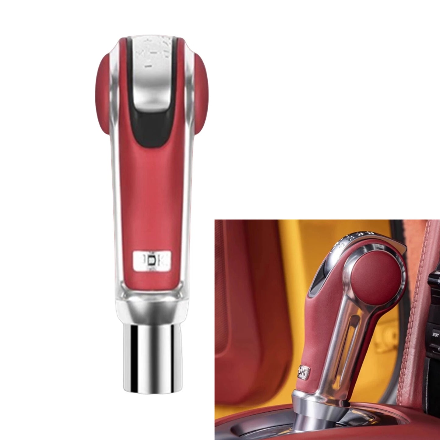 Red Leather Gear Shift Knob for Porsche Boxster (2008-2017)