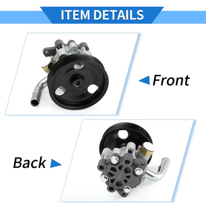 Power Steering Pump with Pulley for Jeep Grand Cherokee (2011-2020)