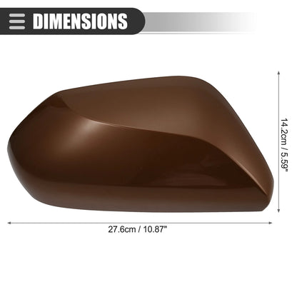 Right Side Mirror Cover for Toyota Camry 2.5L L4 (2018-2023) Brown