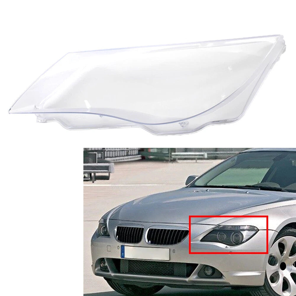 Left Headlight Cover for BMW 6 Series E63 E64 M6 2008-2010 Clear Lens