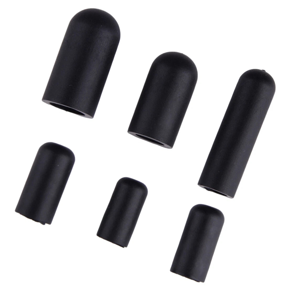 80pcs Rubber Carburetor & Vacuum Cap Assortment 3/16" - 7/32" for Cars