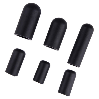80pcs Rubber Carburetor & Vacuum Cap Assortment 3/16" - 7/32" for Cars