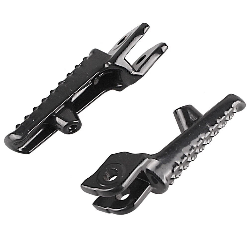 Rider Front Foot Pegs Footrests for Honda CBR600RR (2003-2014) Black