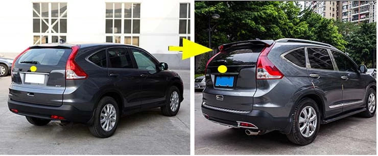 Factory Style Spoiler Wing ABS for Honda CR-V 2012-2016 (2012-2016)