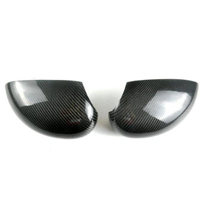 Real Carbon Fiber Stick-on Side Mirror Cover Caps for Audi TT 2000-2006