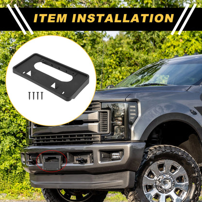 Front Bumper License Plate Bracket for Ford F-150 (2009-2014)