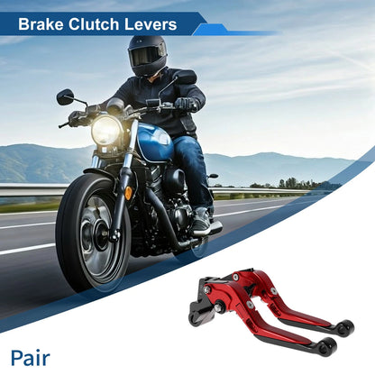 Adjustable Short Long Brake Clutch Lever for Kawasaki ER-5 (2004–2005)