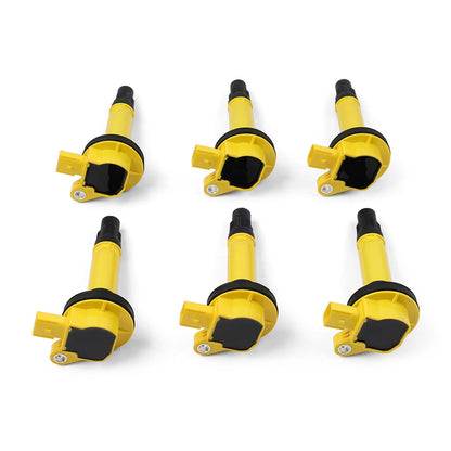 6 x Ignition Coils for Ford Edge, Explorer, Mustang & Mazda (2007-2023)