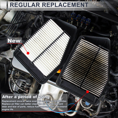 Car Engine Air Filter for Chevrolet Camaro (2016 - 2024) Long life