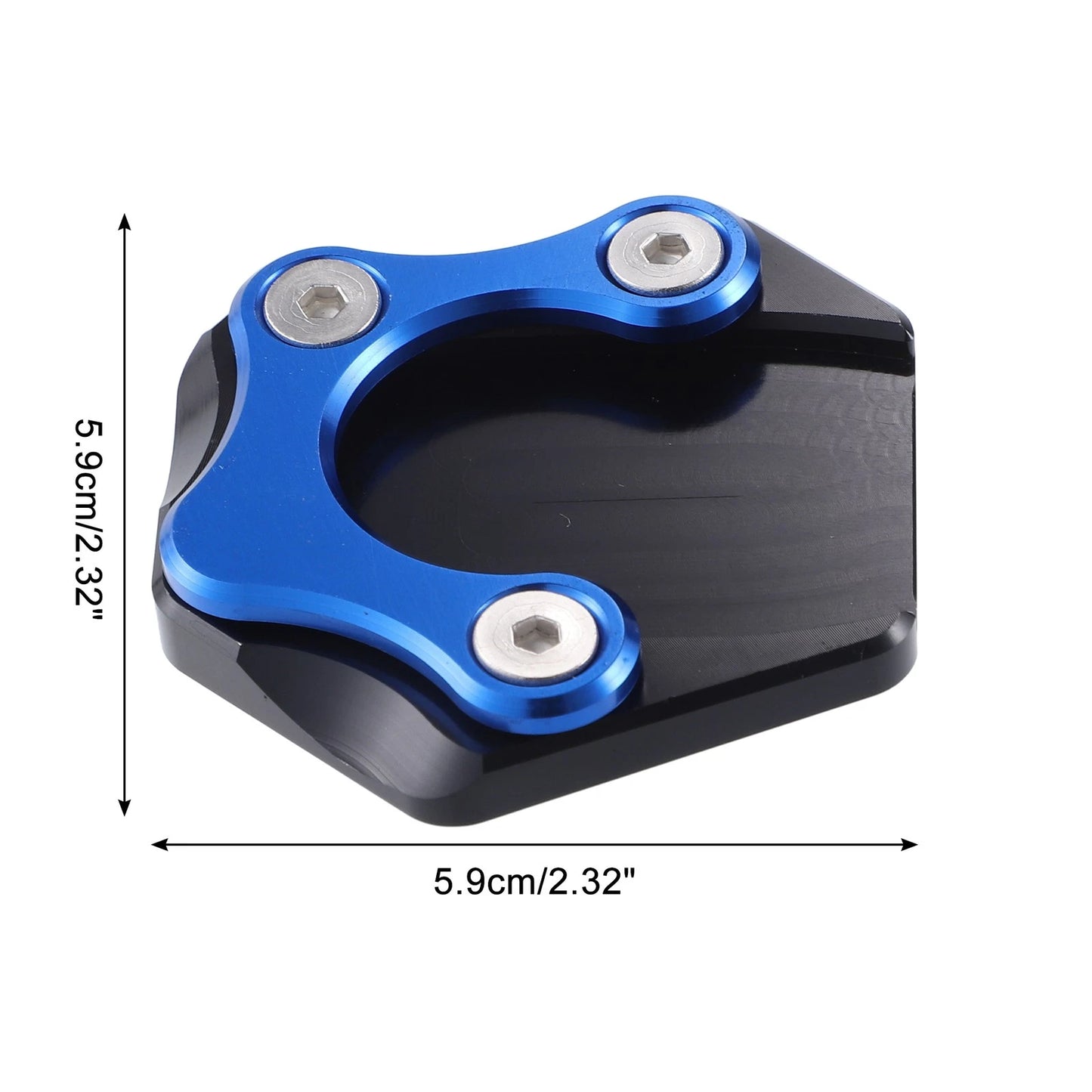 Aluminum Alloy Motorcycle Kickstand Plate Pad for Honda GB350 (2021-2023)