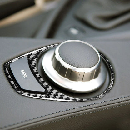 Car Radio Switch Button Cover Trim for BMW 6 Series E63 E64 (2004-2010)