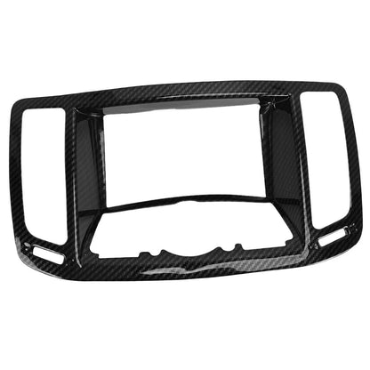Carbon Fiber Dashboard Navigation Cover Trim for Infiniti G37 (2008-2013)