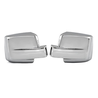 Chrome Side Rearview Wing Mirror Cover Caps for Jeep Liberty (2004-2010) 2x