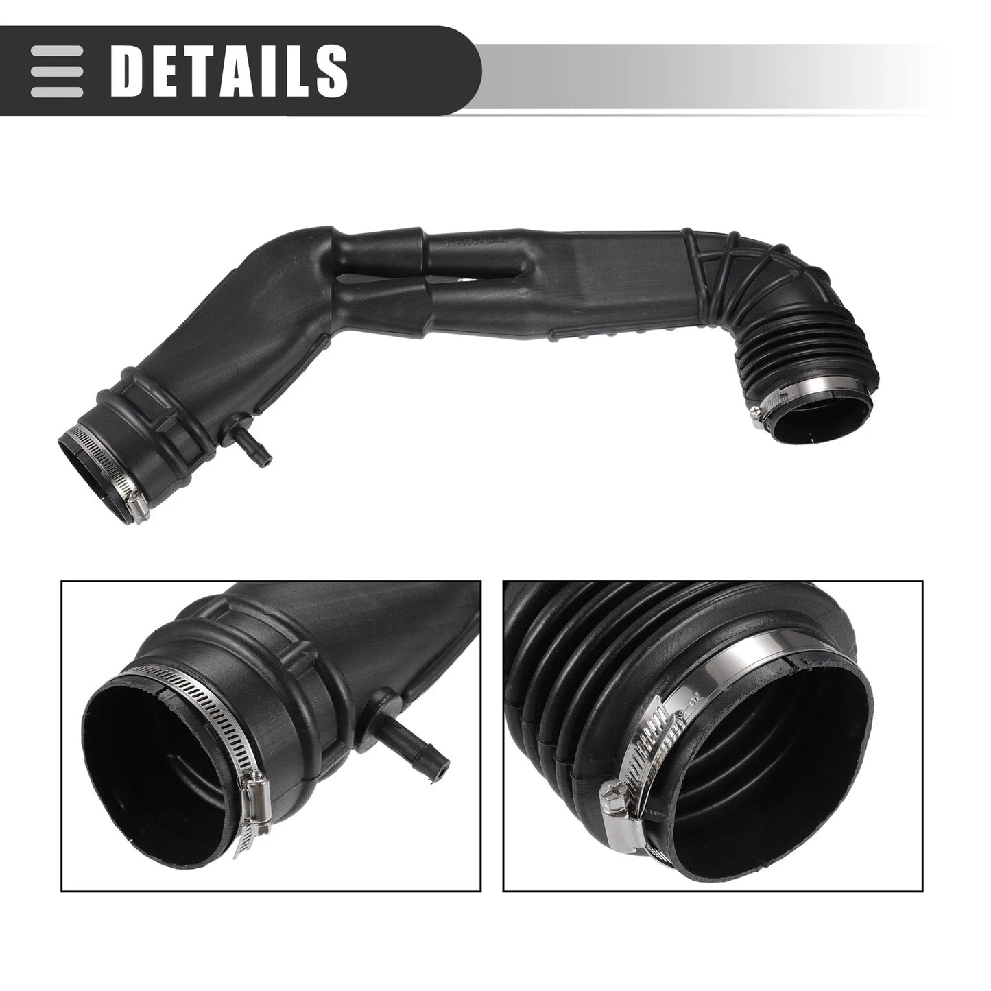 Air Intake Hose Tube with Clamps for Ford Ranger 3.0L V6 (1992-1994)