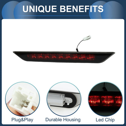 LED Third Brake Light for Nissan X-Trail T31 (2008-2013) Black Housing