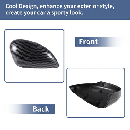 Left Right Mirror Cover Cap for Ford Fiesta MK7 (2008-2017)
