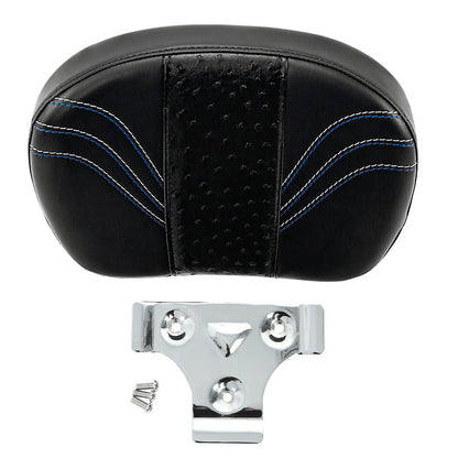 Black Passenger Backrest for Harley Touring Road Glide Street Glide (2014-2023)