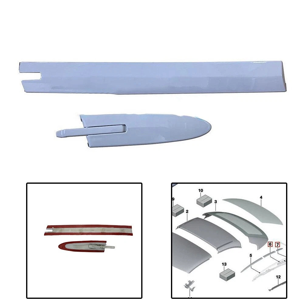Left Convertible Roof Top Hinge Cover Clips for BMW 4 Series (2014–2020)