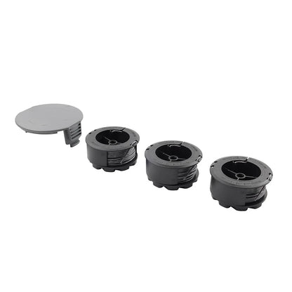 3 x Trimmer Spool w/ Cover for GrassCut 18 (2018-2023)
