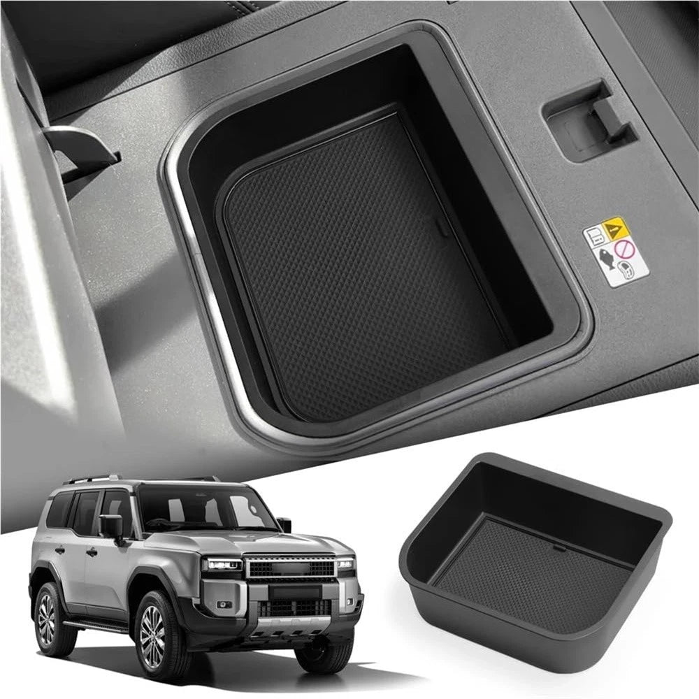 Armrest Storage Box Insert Tray for Lexus GX 550 Land Cruiser Prado (2020-2023)