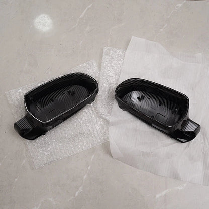 Carbon Look Wing Mirror Cover Cap for Audi A3 A4 A5 S5 RS4 RS5 (2013-2020)