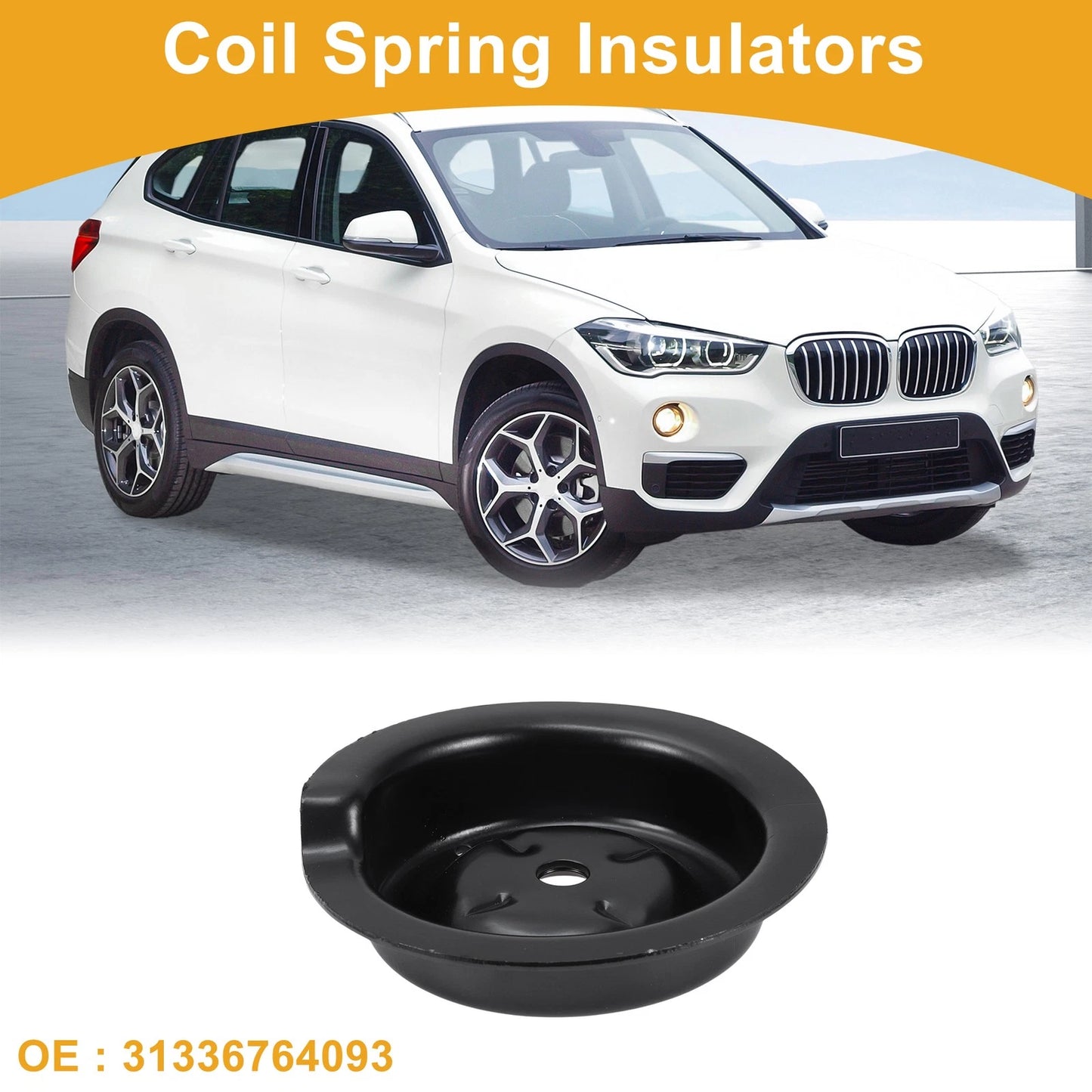 Coil Spring Insulators for BMW X1 2013-2015 - Metal 1 x Piece