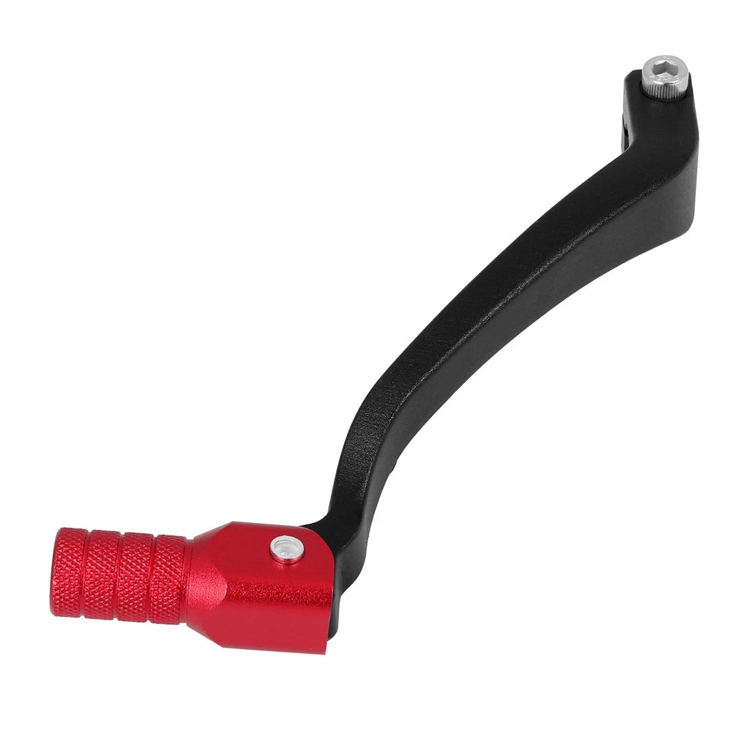 Shifter Lever 10mm 0.39" Aluminum Alloy Motorcycle Fold Universal Black Red