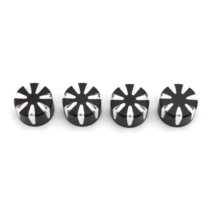 4 Pcs Aluminum Head Bolt Cover Caps for T120 Thruxton Scrambler (2016-2023)