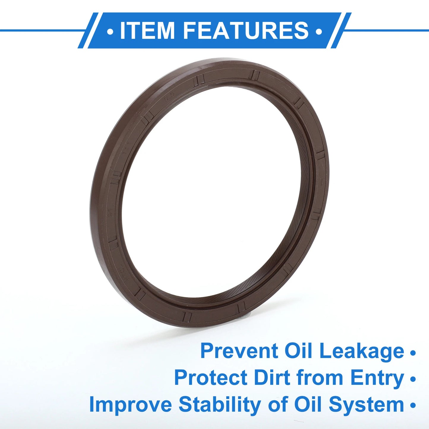 1x Rear Crankshaft Oil Seal for Hyundai Azera (2007 - 2017)