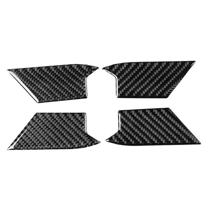 Black Interior Door Handle Bowl Cover Trim for Volkswagen Golf MK8 (2021-2023)