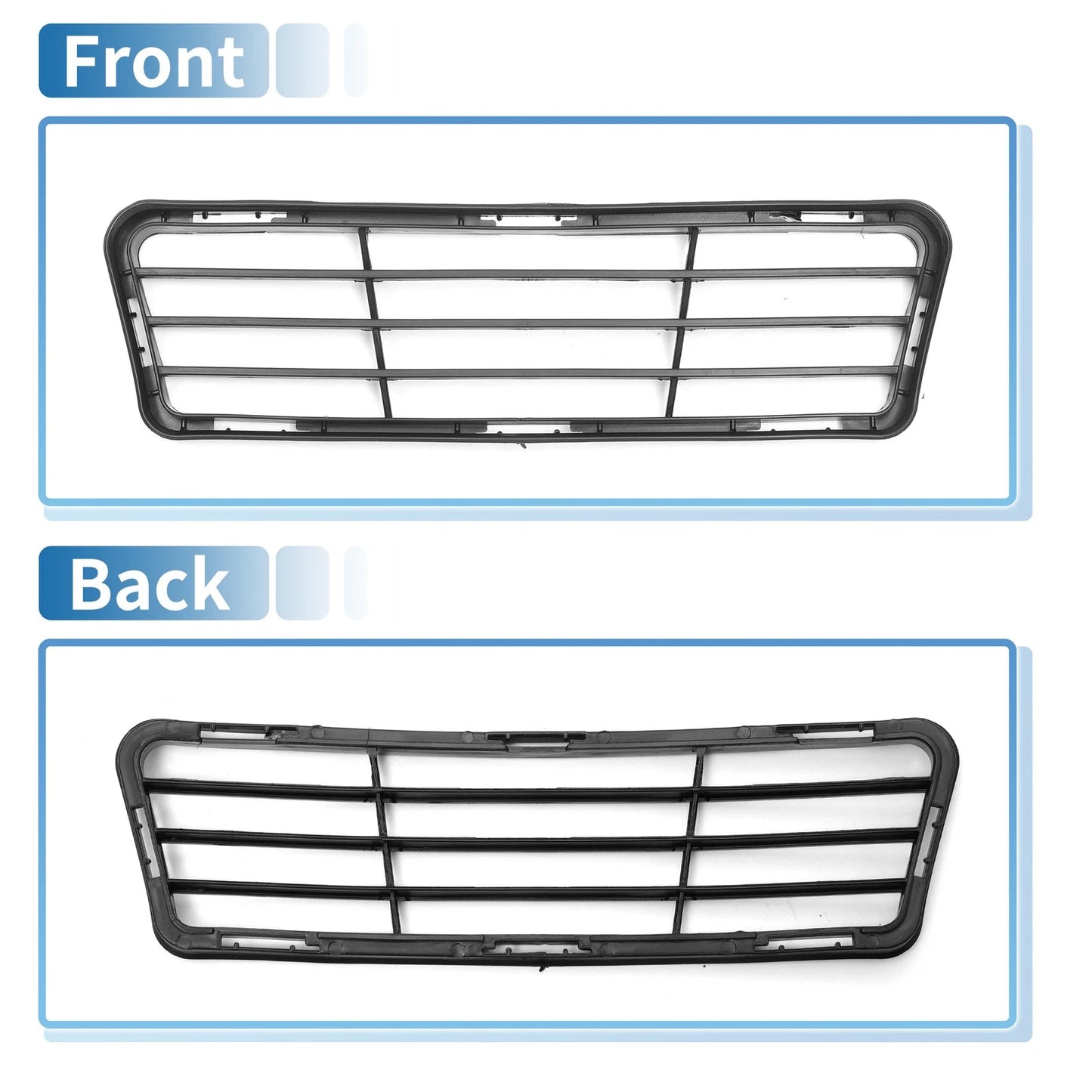 Front Bonnet Bumper Grille for Toyota Camry SE (2012) - Black
