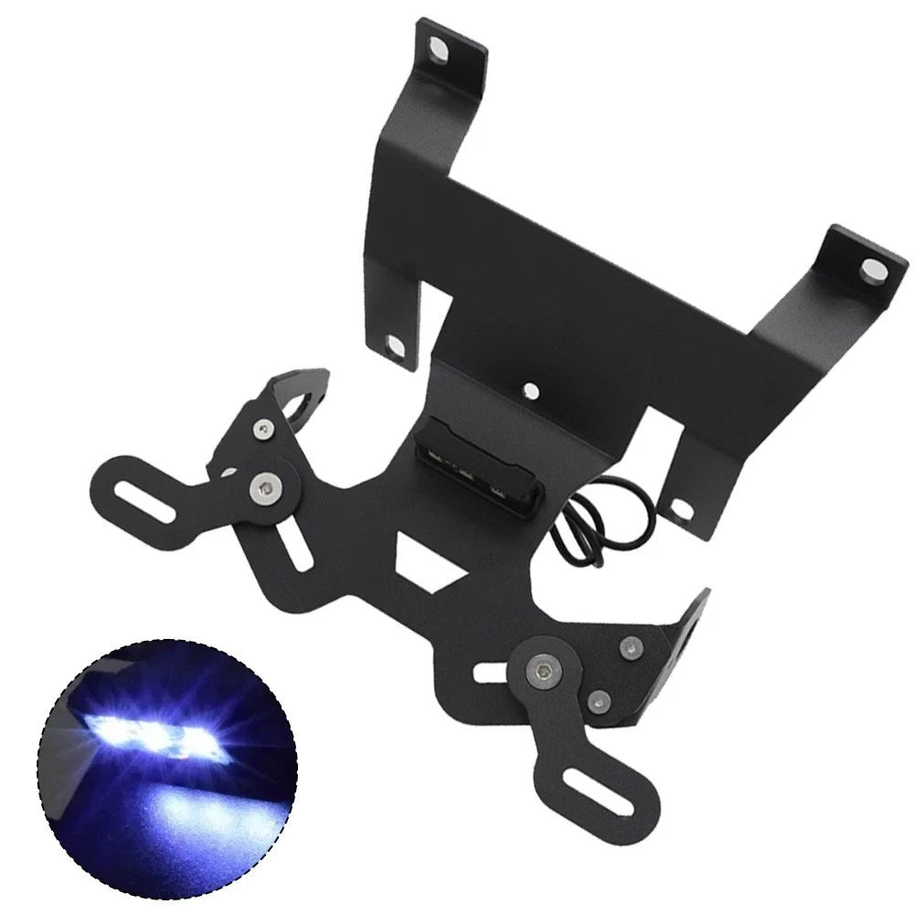 Compact License Plate Holder LED for Honda CB125R CB150R CB300R (2018–2022)