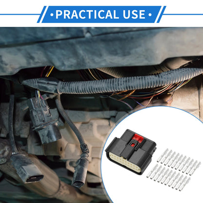 20 Pin Headlight Connector Plug for Ford Mondeo  - 1 Set