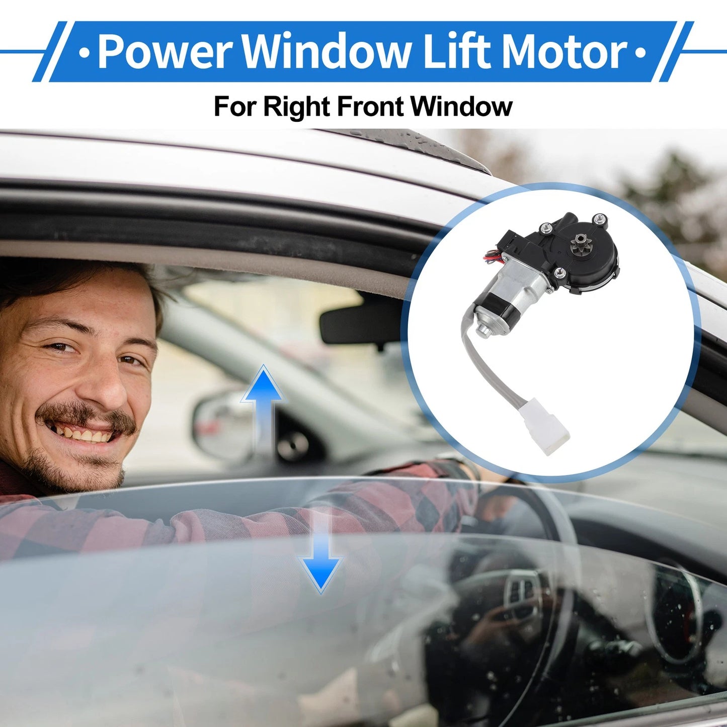 Power Window Regulator Lift Motor for Toyota Sequoia (2001–2007)