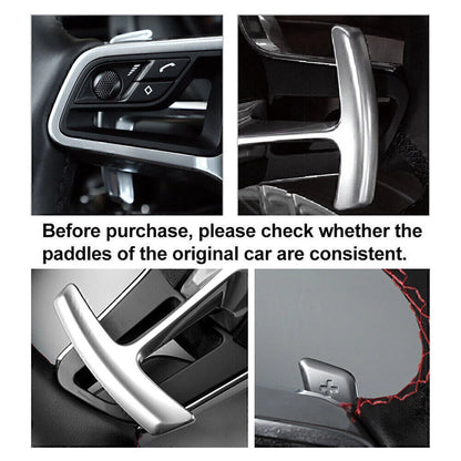 Steering Wheel Shift Paddle Extensions for Porsche Panamera, Macan (2010-2023)