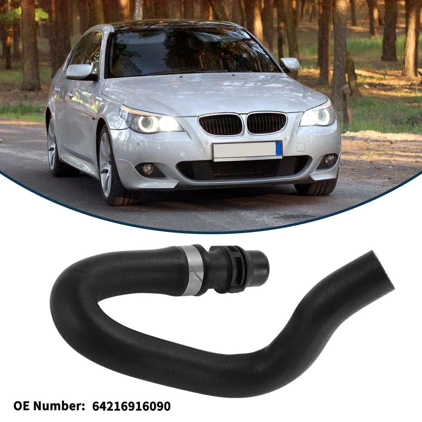 Radiator Hose for BMW 5 Series (2001-2010) - Coolant Pipe Replacement