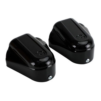 Rear Axle Covers for Softail FLS FLSTN (2008-2020) Black