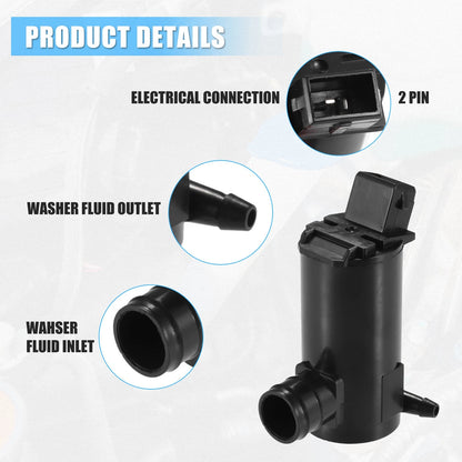 Windshield Washer Pump for Ford Transit MK5 MK6 MK7 (2000-2013)