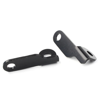 Black Fork Clamp Turn Signal Light Mount for Harley Motorcycle