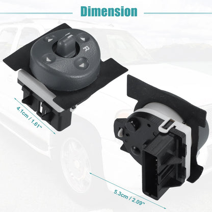 1Set Rear View Mirror Remote Control Switch for GMC