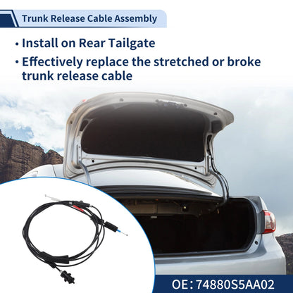 Trunk Lid Release Cable for Honda Civic (2001-2005)